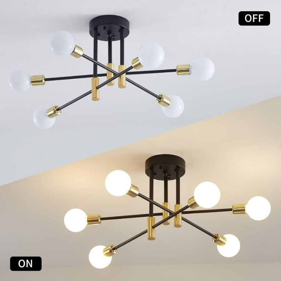 Caden - Modern Multi-Bulb Light Fixture
