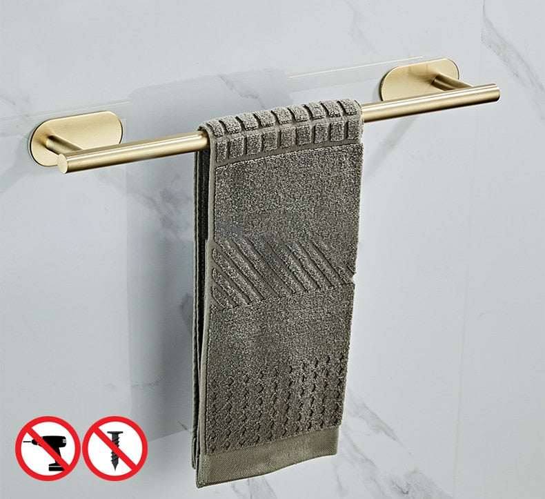 Juego de herrajes para baño moderno