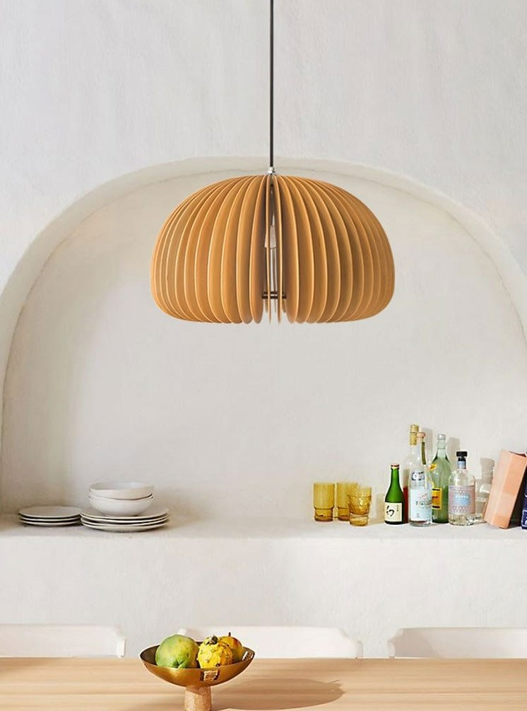 natural bamboo kitchen pendant light fixture