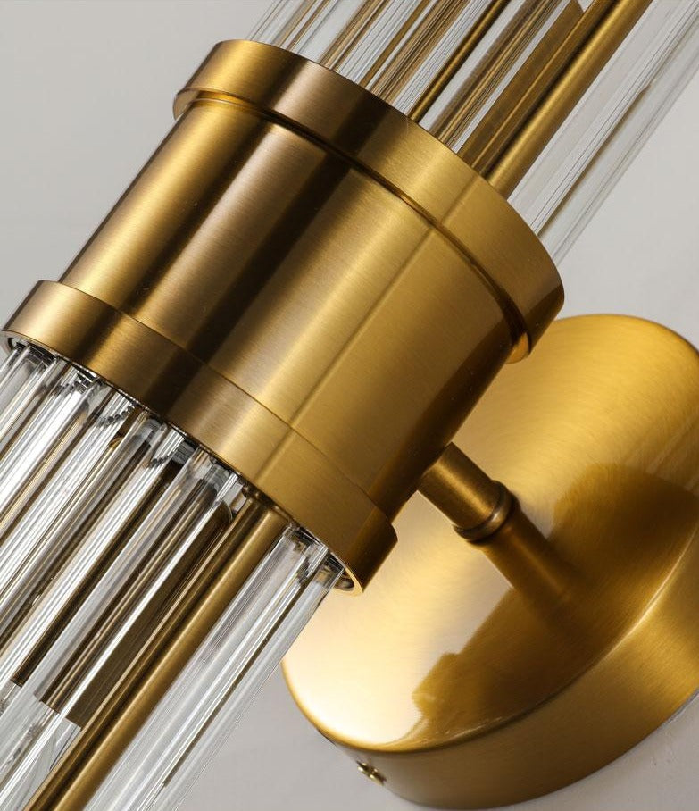 Glass Crystal Wall Sconce