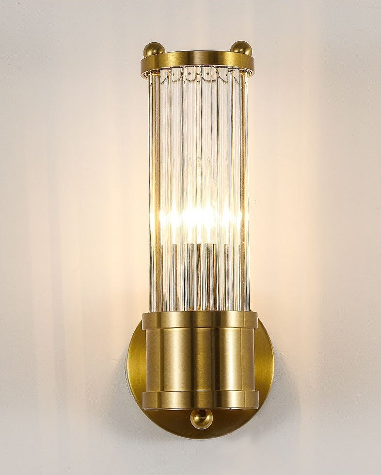 Glass Crystal Wall Sconce