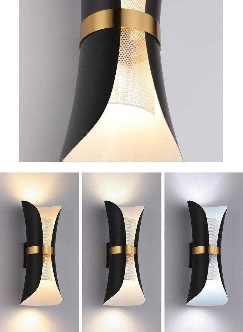 European Ribbon Wall Sconce