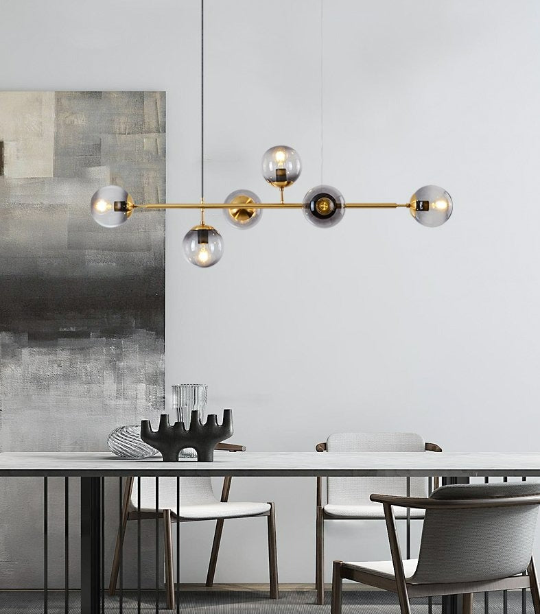 Modern Multi-Bulb Chandelier