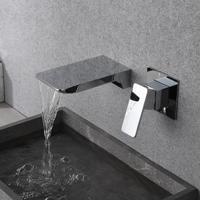 Chrome Wall mounted Faucet