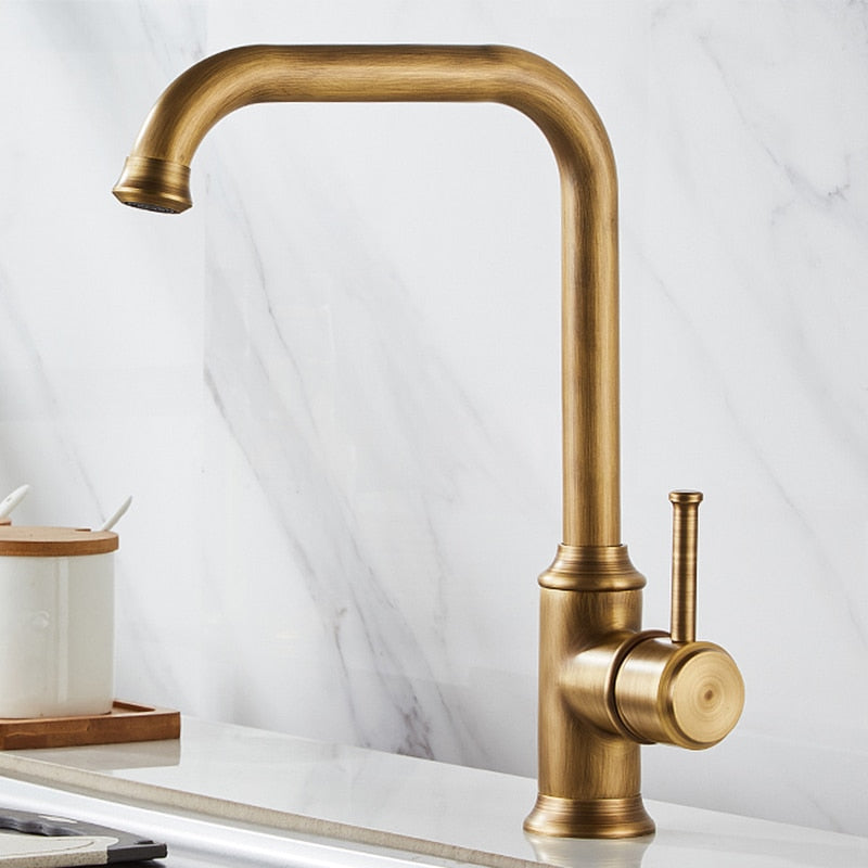 Vintage Bronze Kitchen Faucet