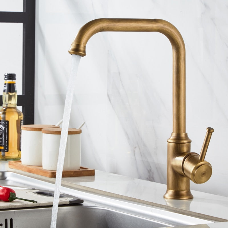 Vintage Bronze Kitchen Faucet