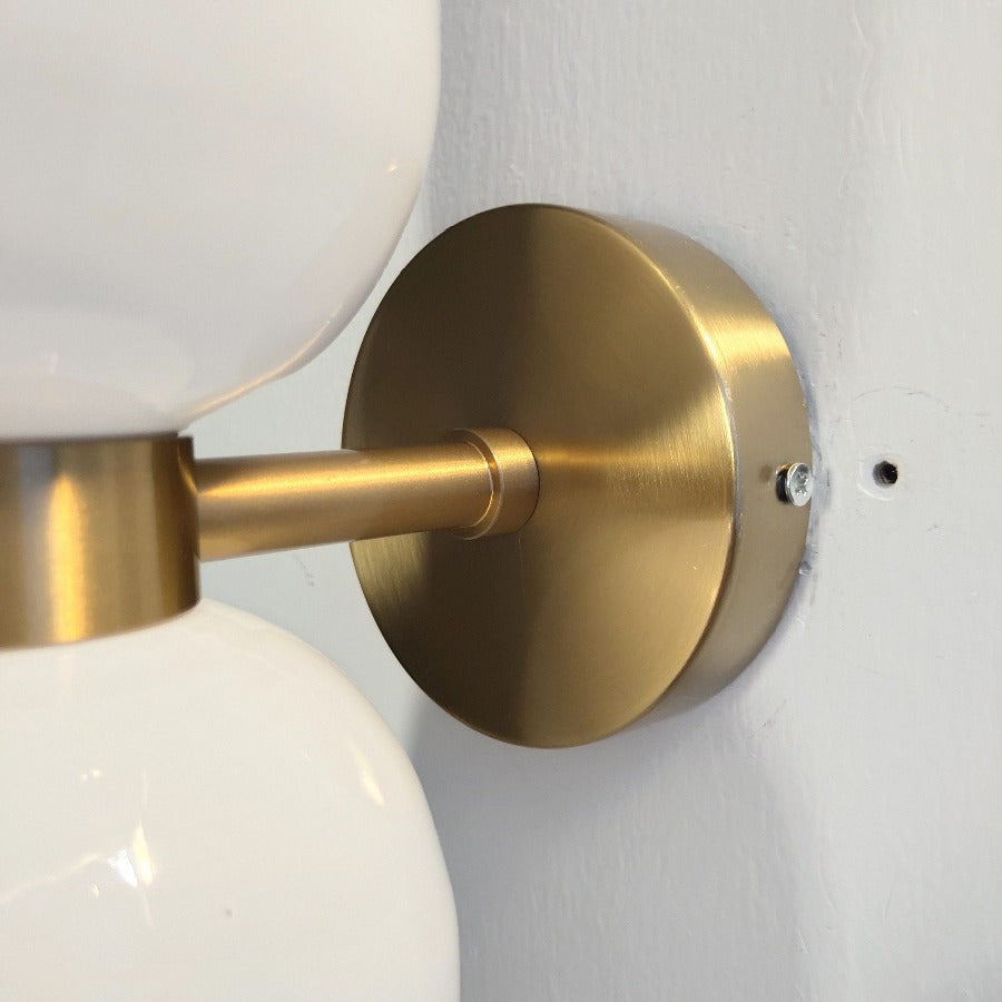 Perla - Aplique de pared de vidrio moderno