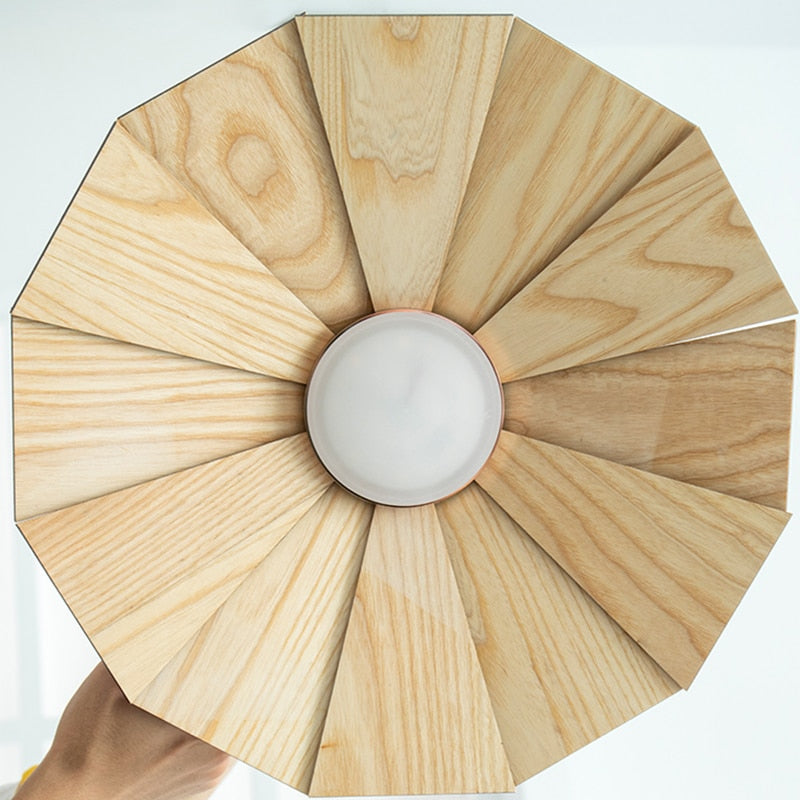 Wren - Lámpara colgante moderna de madera