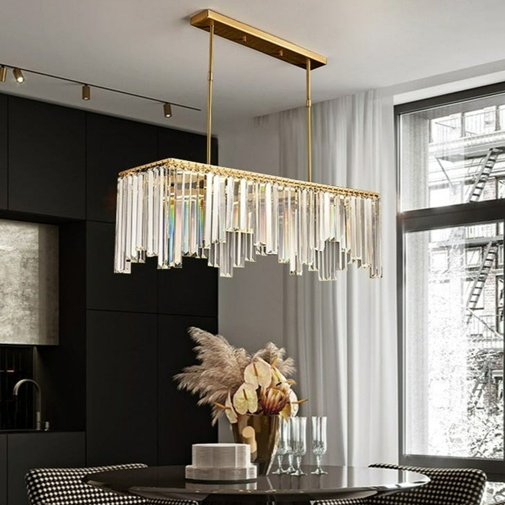 Modern Glass Crystal Chandelier