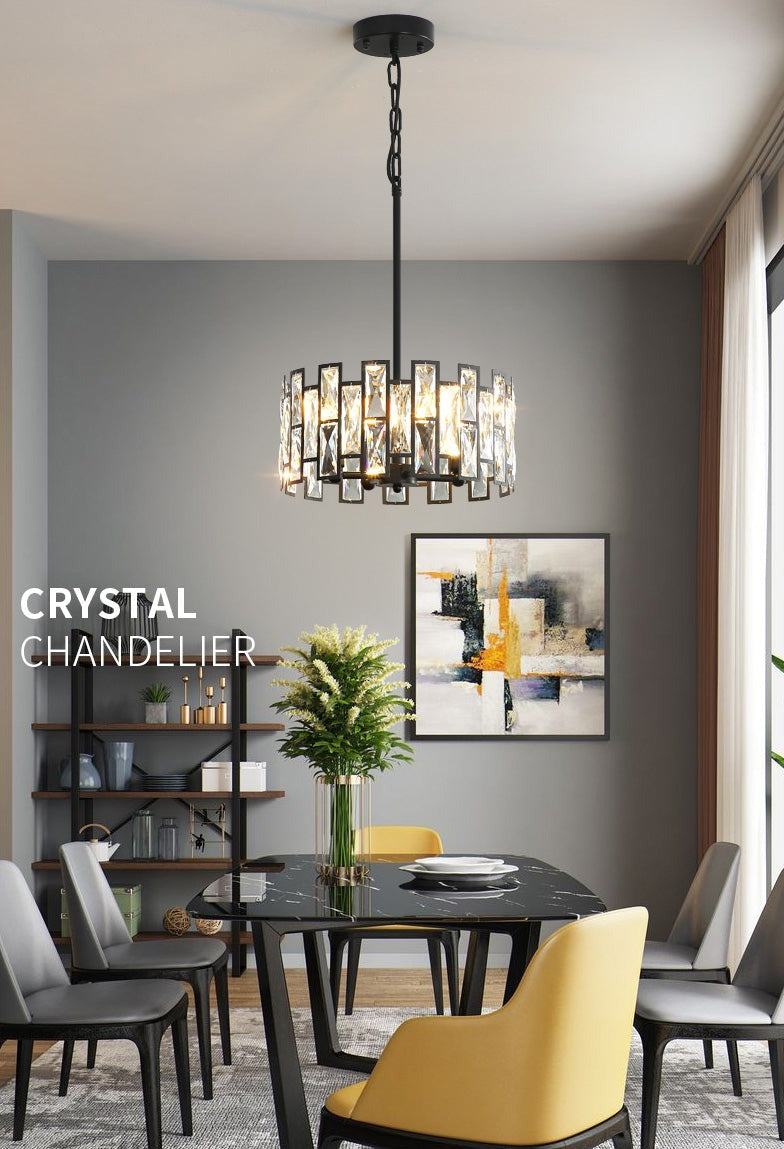 Roosevelt - Modern Glass Crystal Chandelier