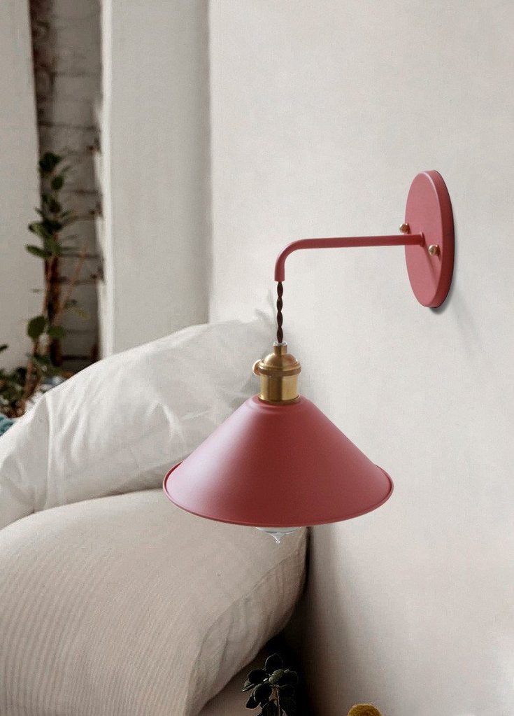 Colorful Retro Wall Lamps