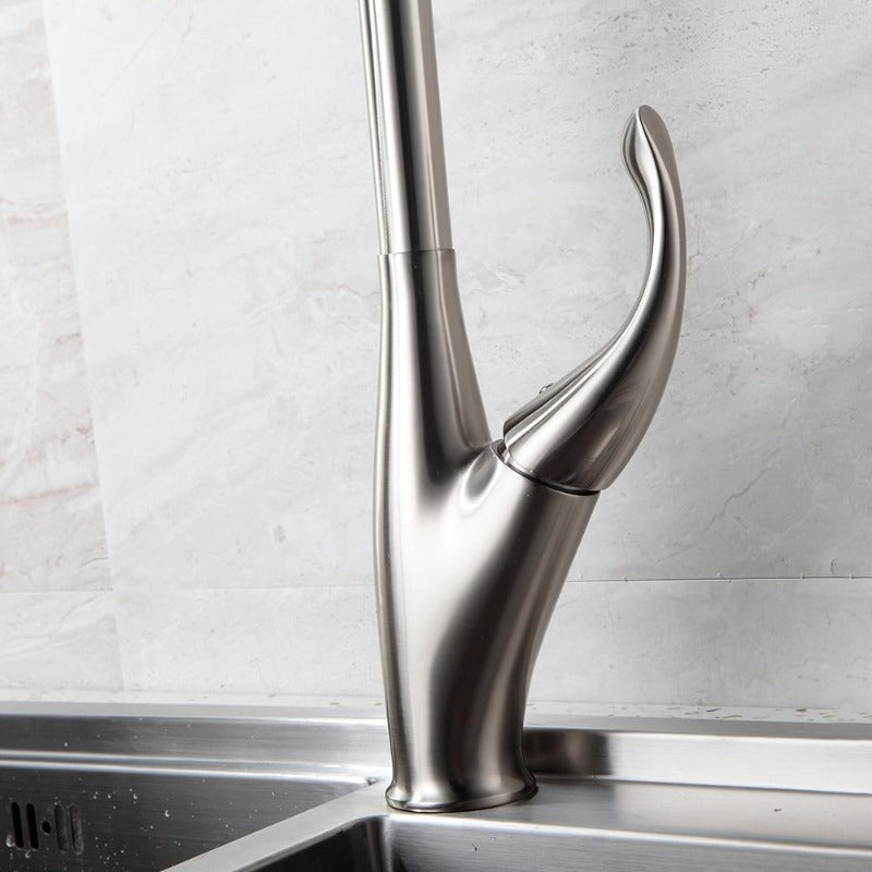 Rayford - Modern Retractable Kitchen Faucet