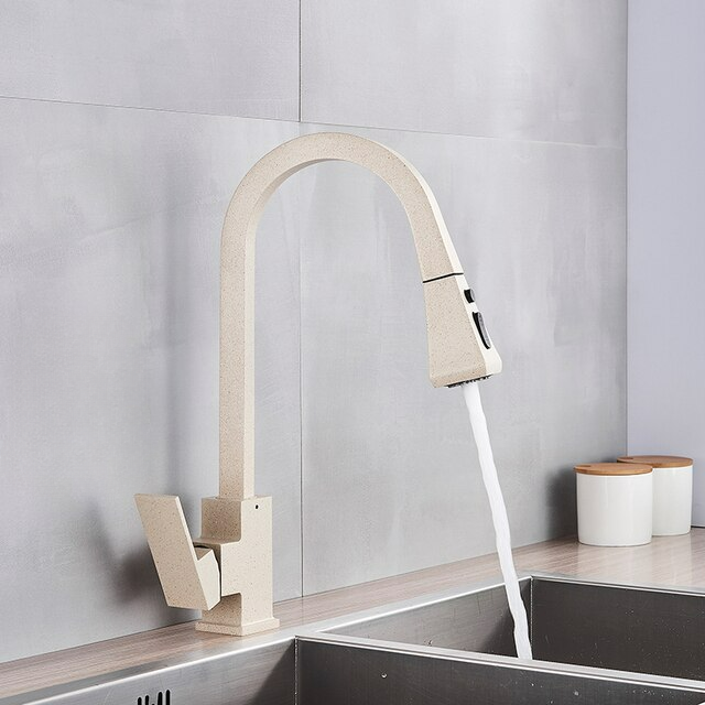 Grifo de cocina extraíble moderno