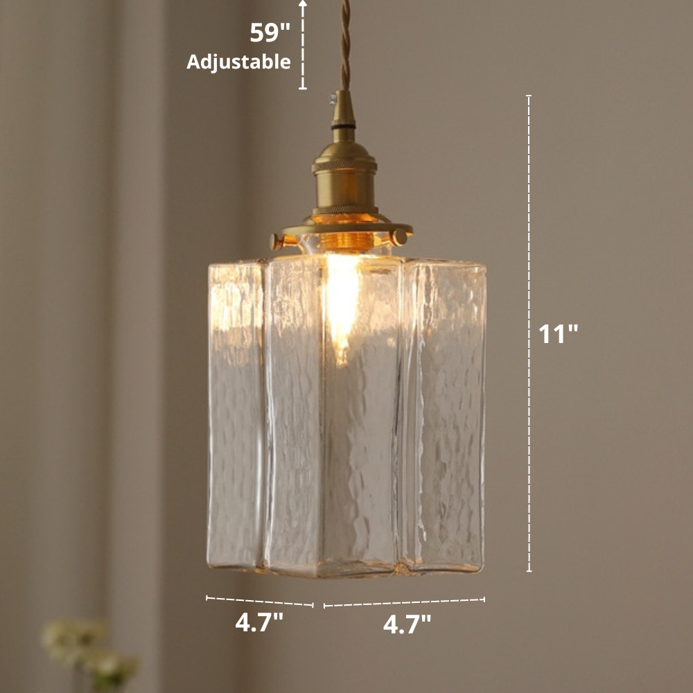 Adonia - Vintage Glass Pendant Lights
