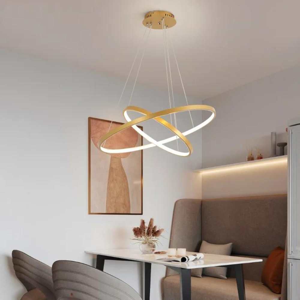 Modern LED Ring Chandelier