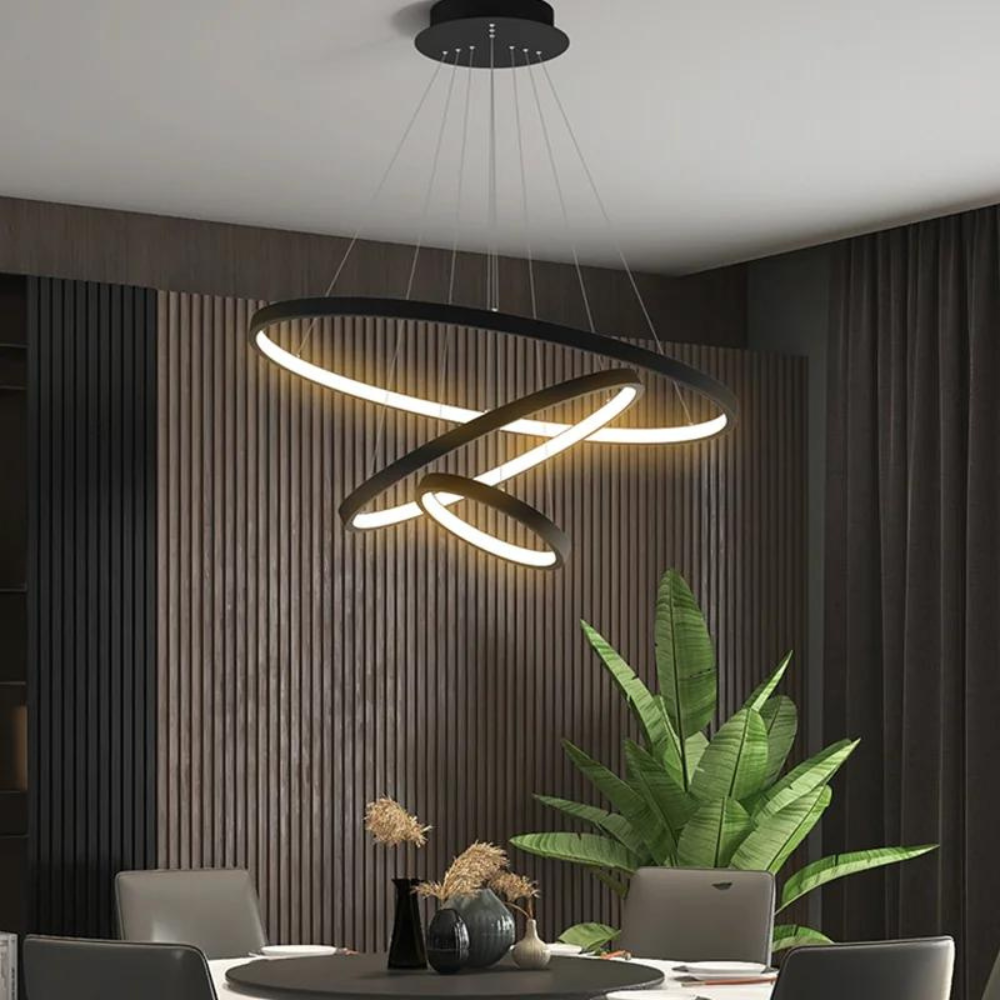 Modern LED Ring Chandelier