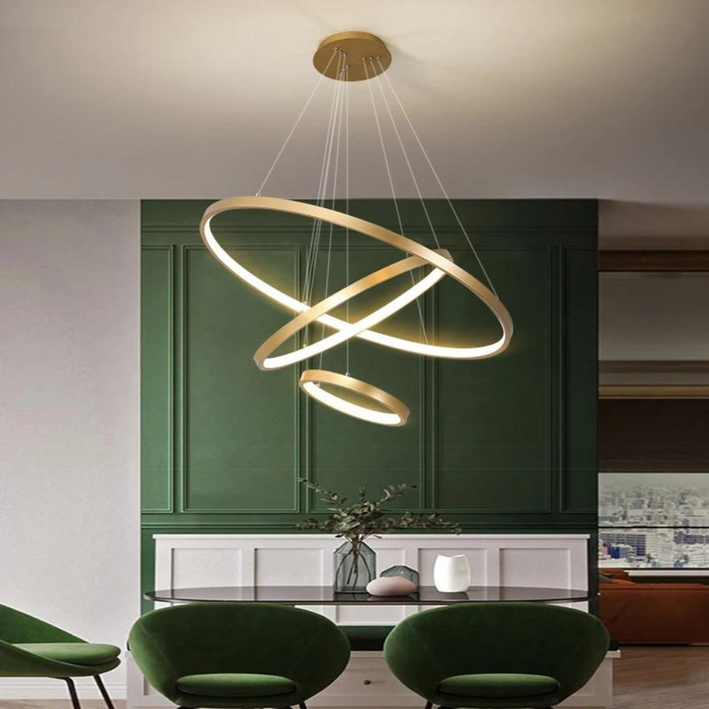 Modern LED Ring Chandelier