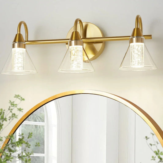 Albrecht Modern Three-Bulb Vanity Light by Focal Decor
