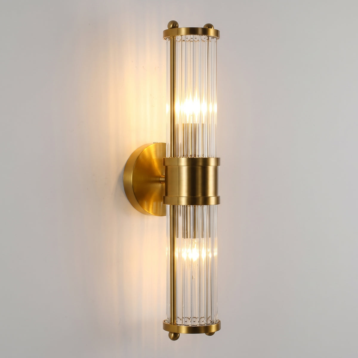 Glass Crystal Wall Sconce