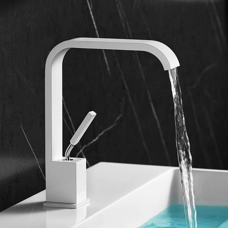 Graham - Modern Curved Bathroom Faucet