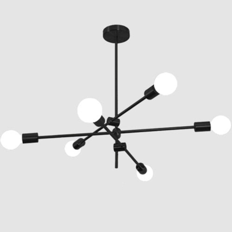 Rotatable Multi-Bulb Pendant Light Fixture