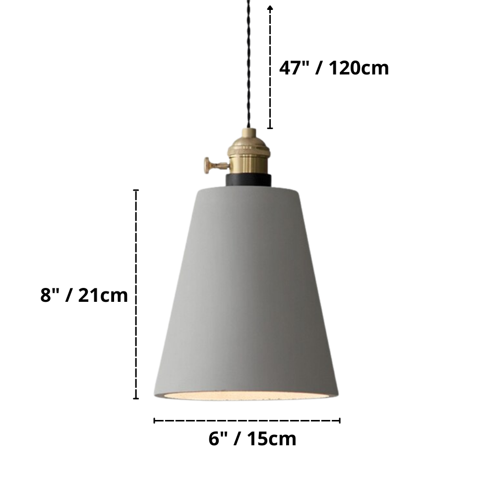 Nordic Concrete Pendant Lights