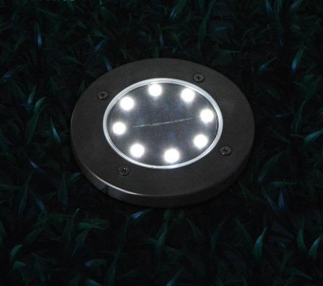 Solar Powered Outdoor Ground Lights