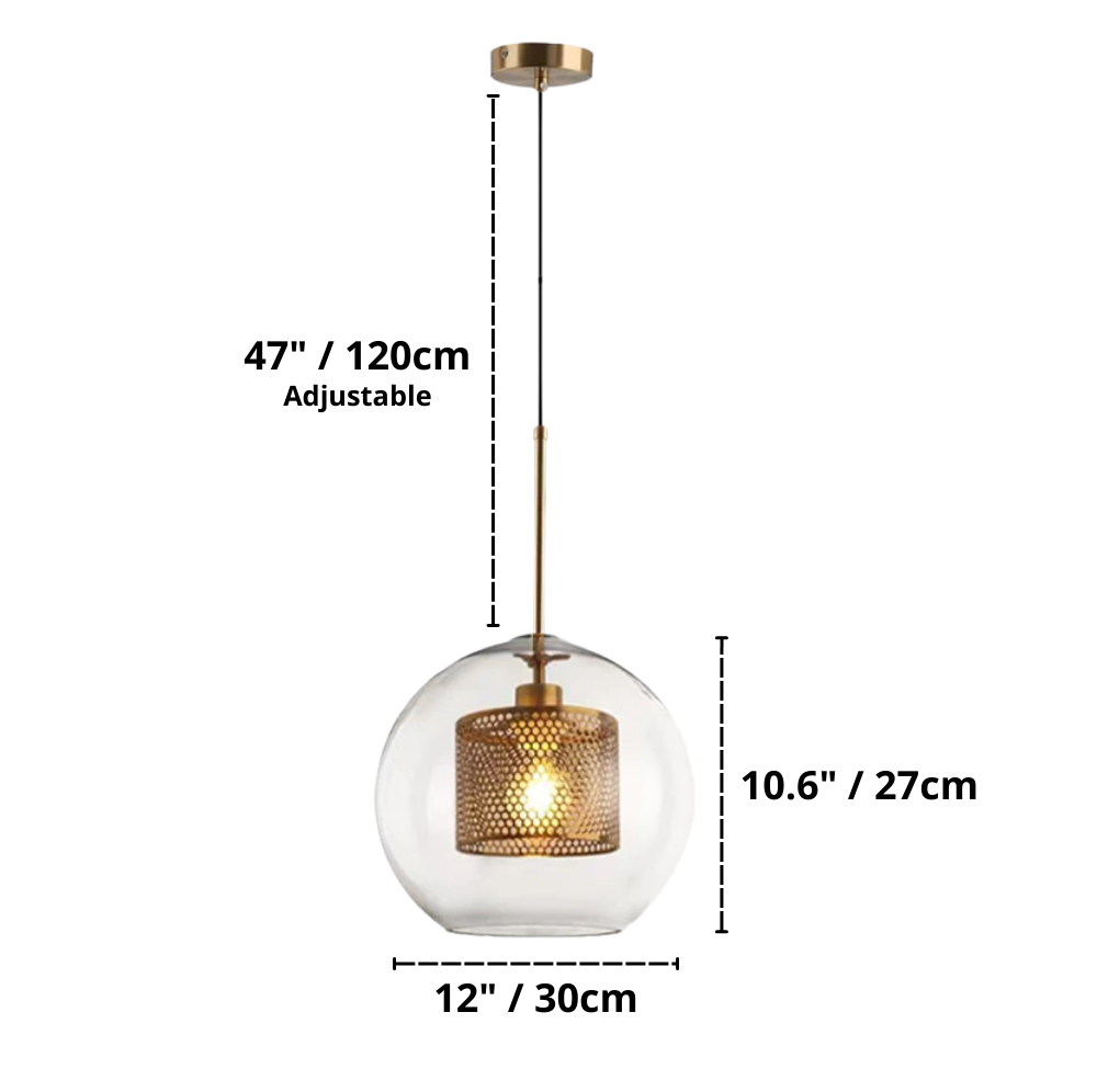 Salena - Glass Pendant Lights