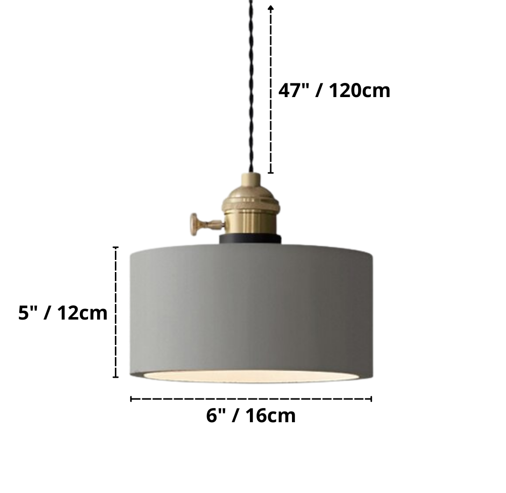 Nordic Concrete Pendant Lights