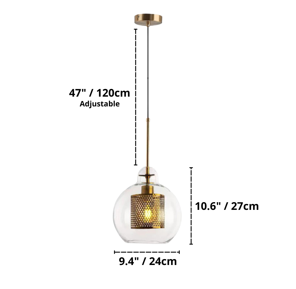 Salena - Glass Pendant Lights