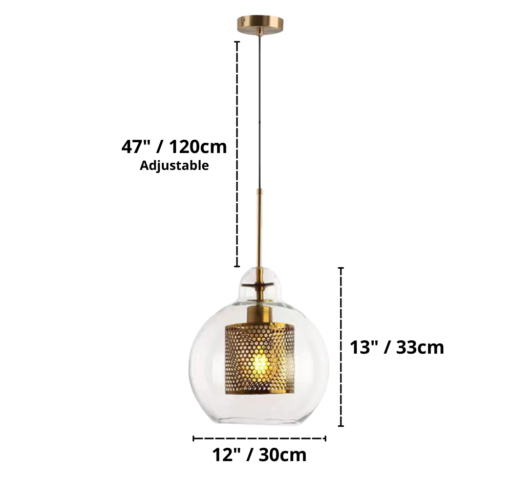 Salena - Glass Pendant Lights