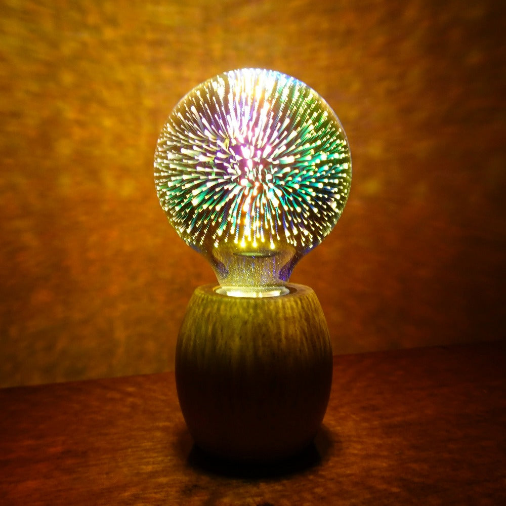 galaxy LED bulb colorful coffee table lamp