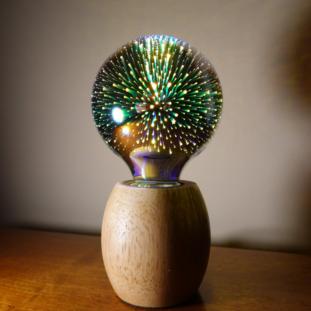 modern firework style desk light