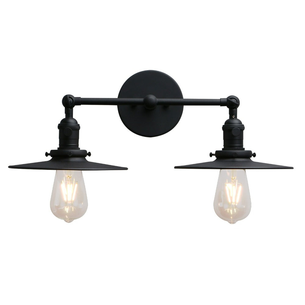 Two-Bulb Jaime Vintage Wall Sconce