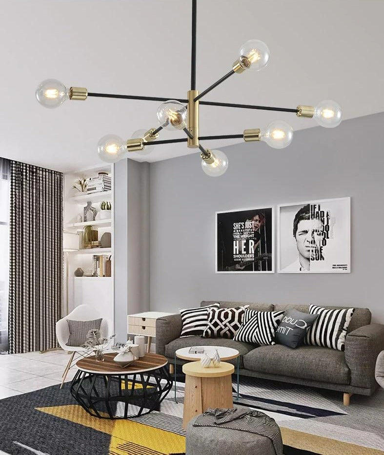 Modern Multi-Bulb Chandelier for common spaces