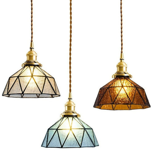 Stained Glass Pendant Lights – Hadley