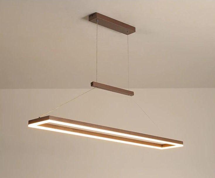 Modern Hanging Frame LED Light Fixture