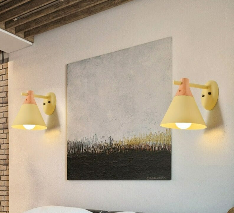 Modern Yellow Wall Sconce