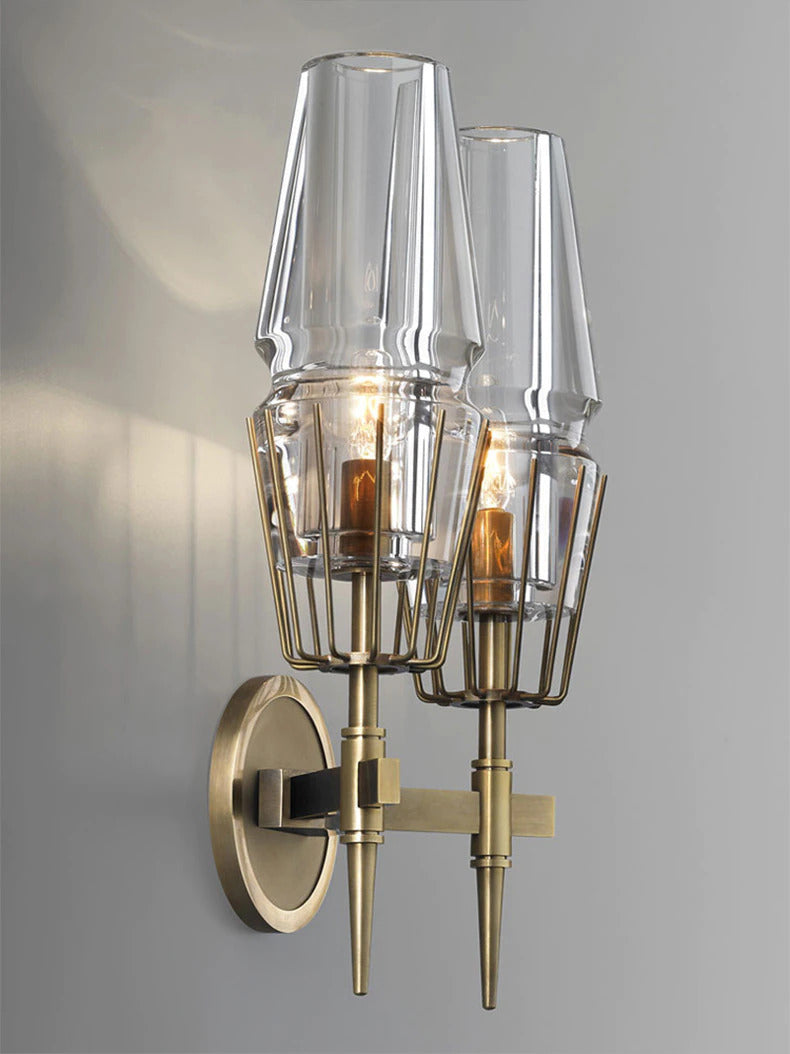 Nordic Brass Wall Lamp