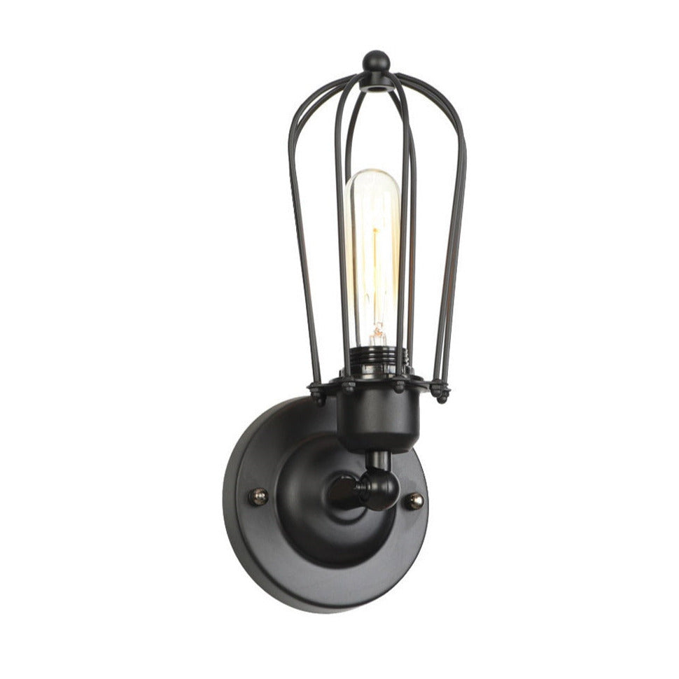 retro edison bulb wall sconce