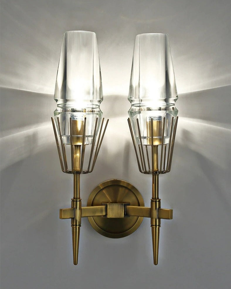 Nordic Brass Wall Lamp