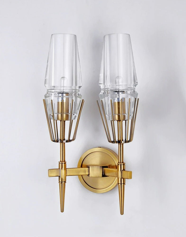 Nordic Brass Wall Lamp