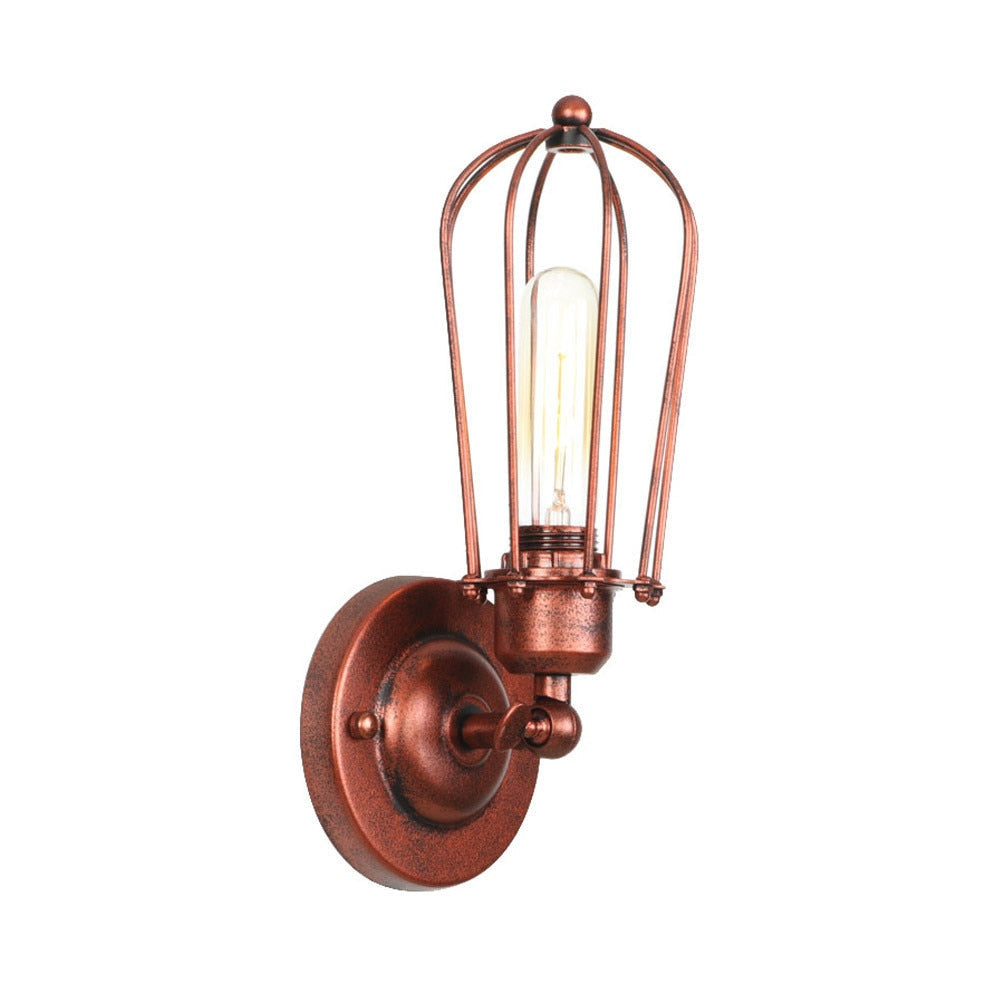 retro famrhouse industrial style wall lamp