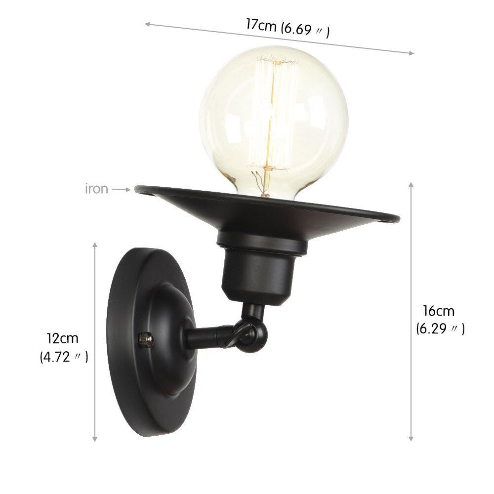 Retro Industrial Metal Wall Lamps