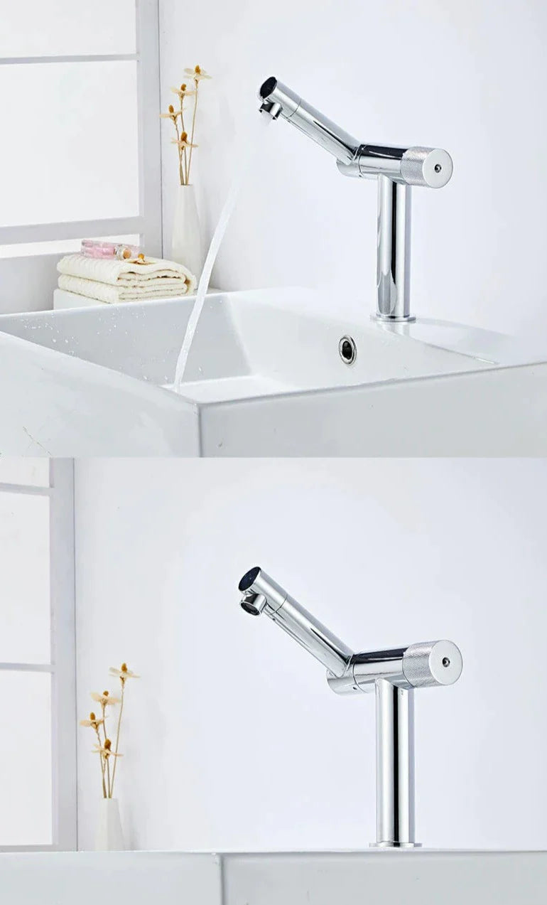 Rotatable Traw Modern Rotatable Bathroom Faucet – Hadley