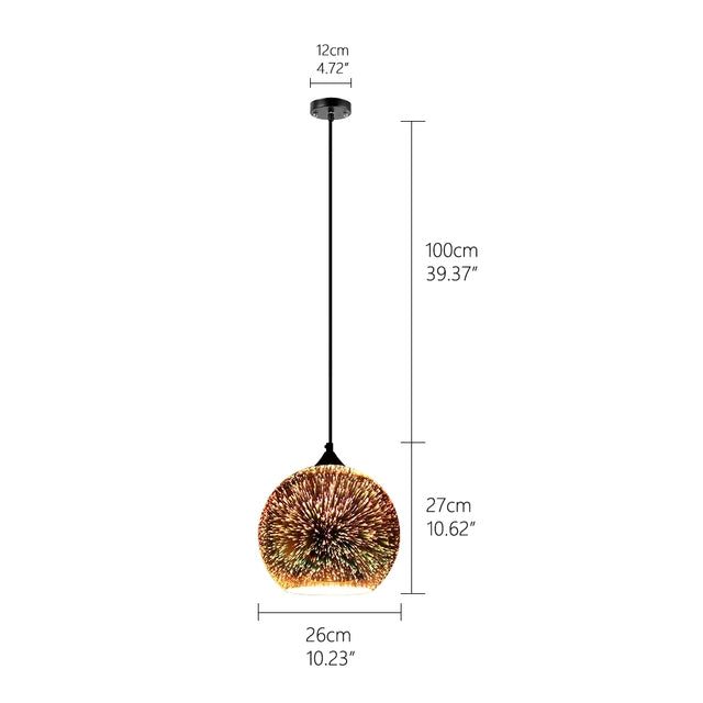 Nebula - Modern Nordic Glass Pendant Light