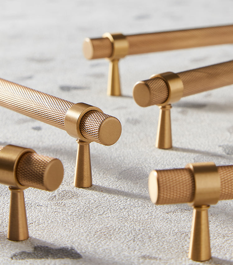 Modern Textured Brass Cabinet And Drawer Handles Hadley modern-textured-brass-cabinet-and-drawer-handles-hadley