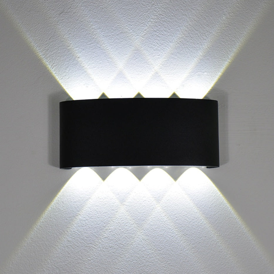 Natural White Veda Outdoor Wall Lights