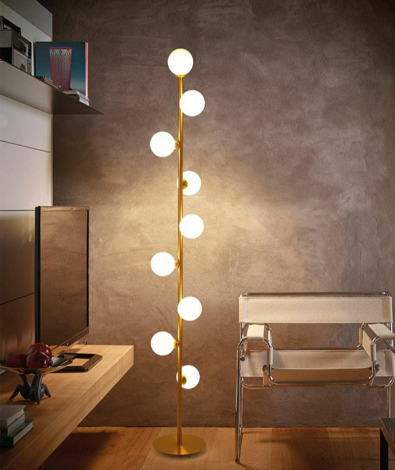 Frosted Glass Modern Floor Lamp