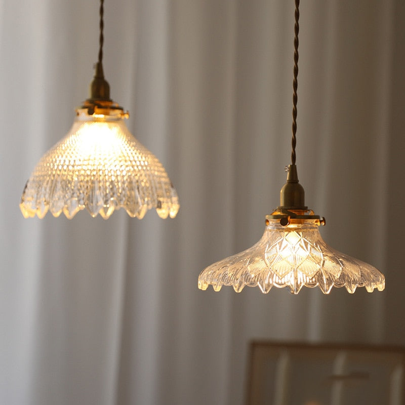 vintage copper accent pendant lights